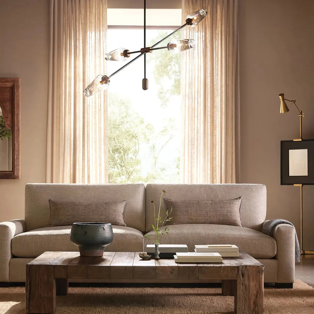 Arrow Bronze Chandelier - view 5