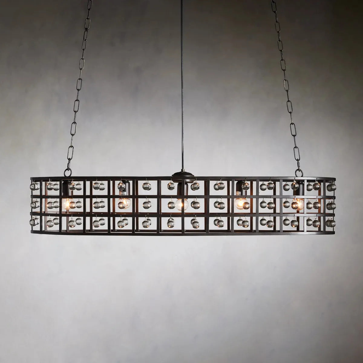 La Cage Oval Chandelier - view 1