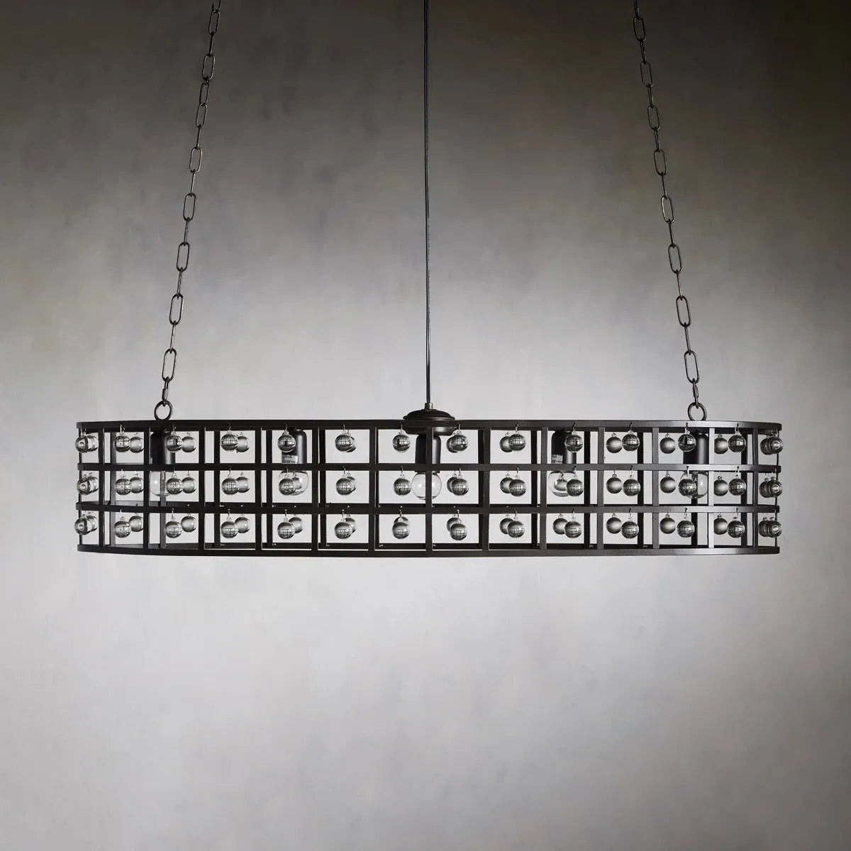 La Cage Oval Chandelier - view 2