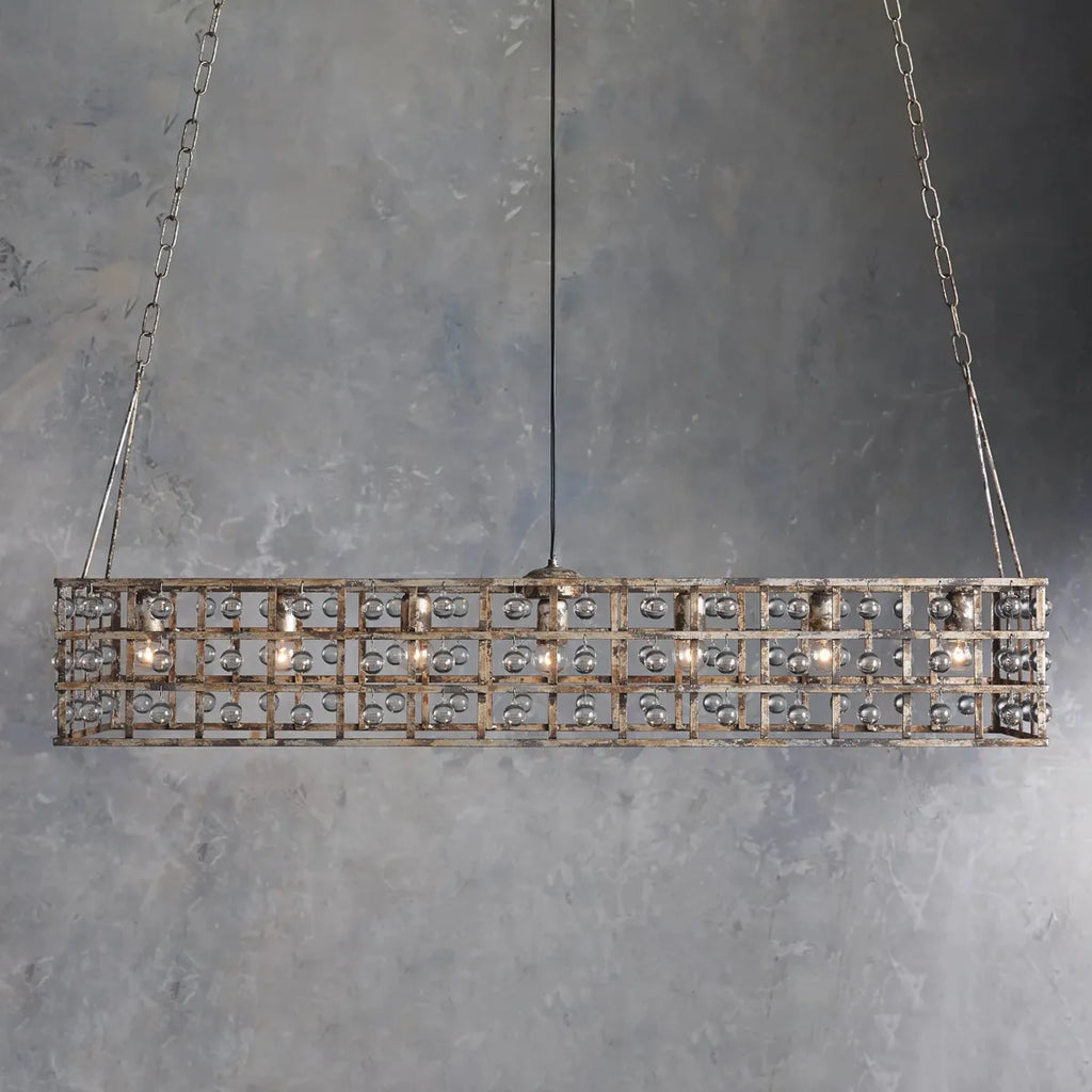 La Cage Rectangular Chandelier - view 1