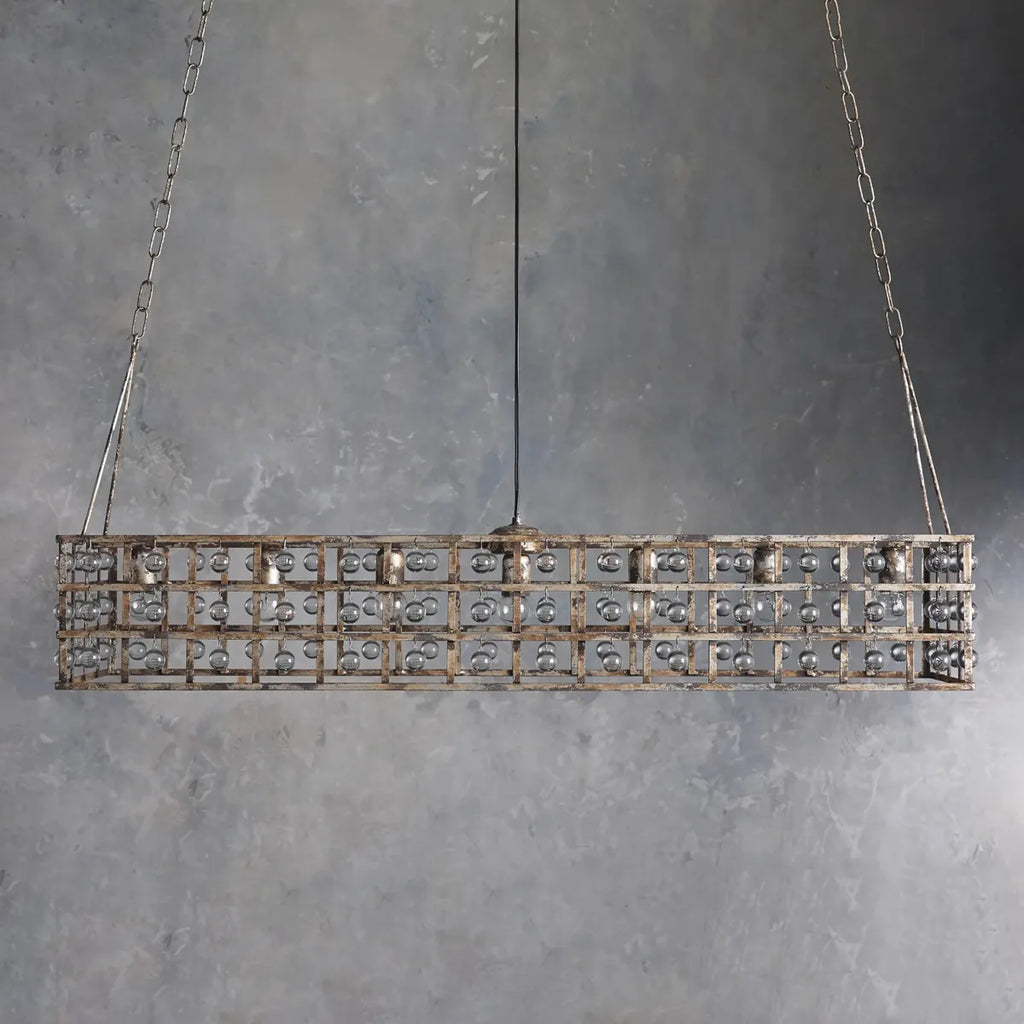 La Cage Rectangular Chandelier - view 2