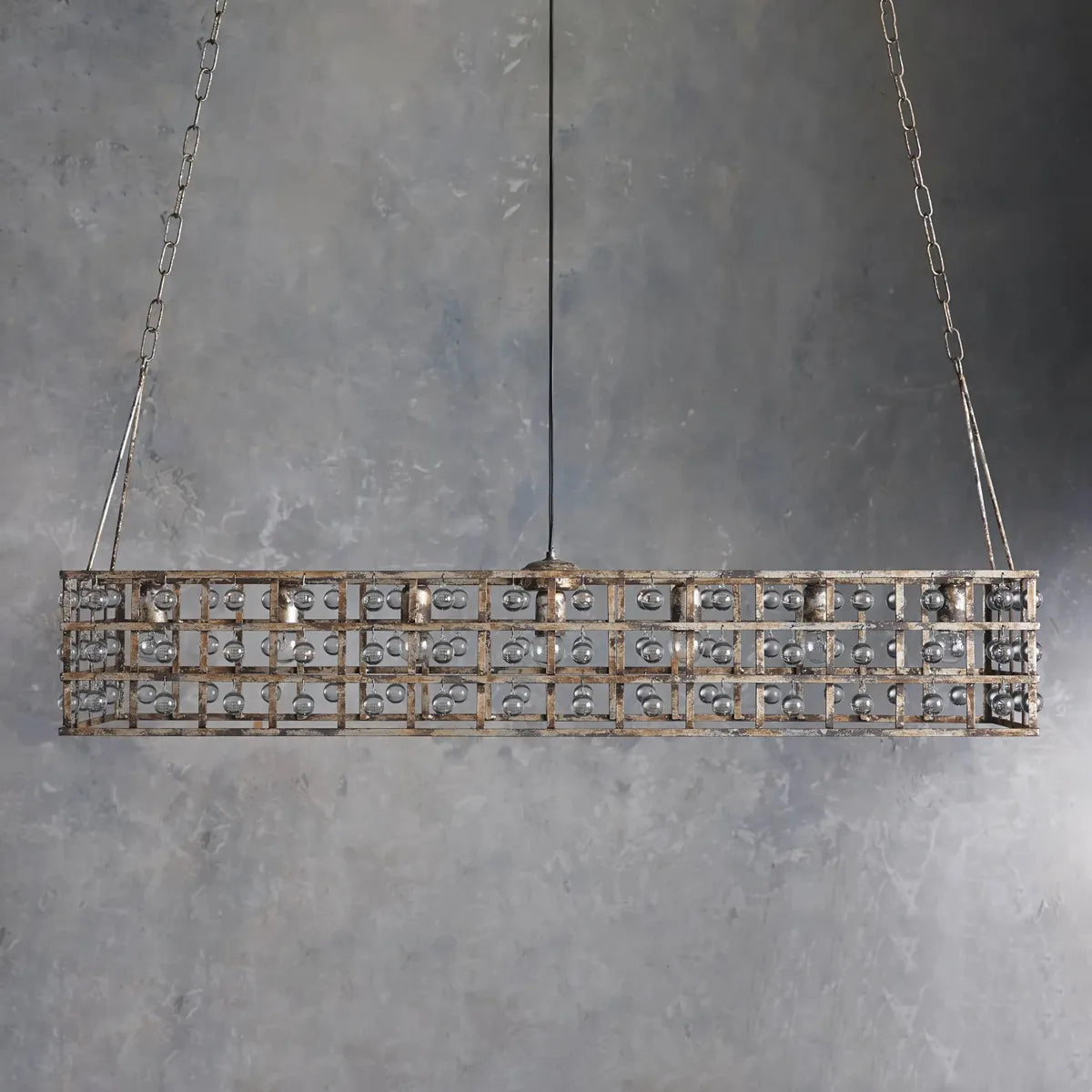 La Cage Rectangular Chandelier - view 2