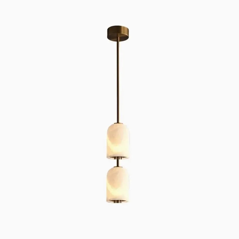 Alabaster Triple Pendant Light - view 6