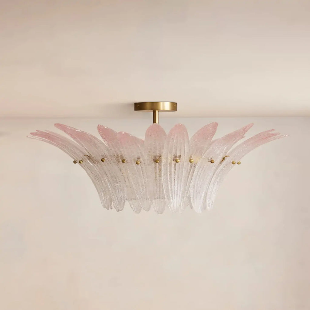 Treviso Semi Flush Pink - view 1