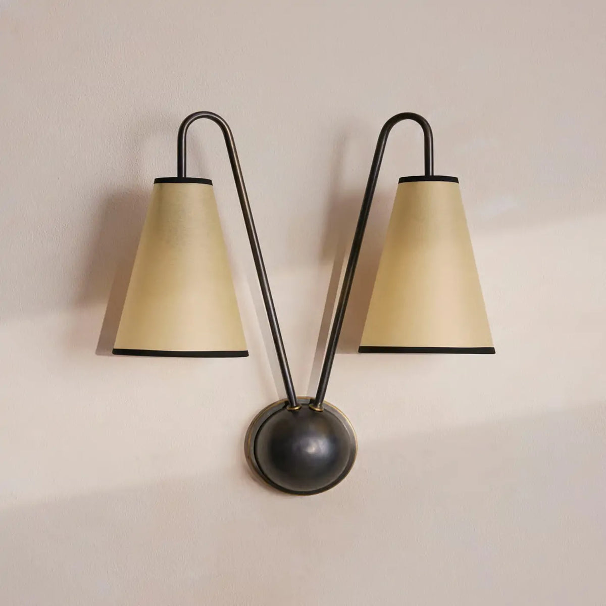 Clarke Wall Light Blackened Brass - view 1