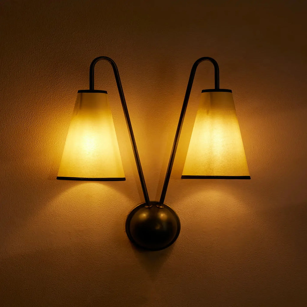 Clarke Wall Light Blackened Brass - view 2