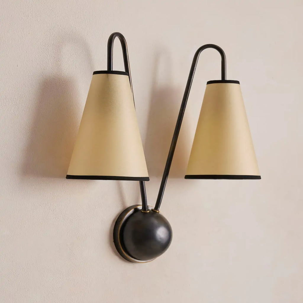 Clarke Wall Light Blackened Brass - view 5