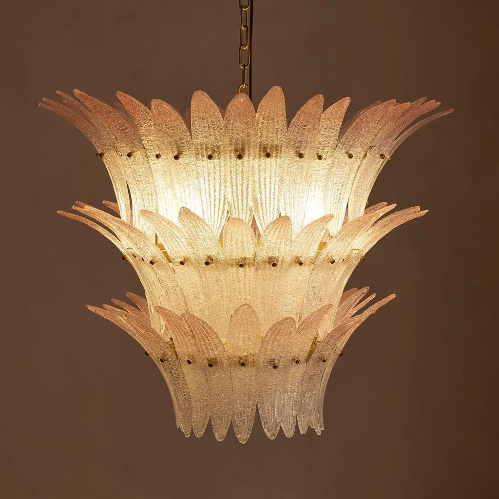 Treviso Chandelier Pink - Blush Multi-Arm Ceiling Light - view 3