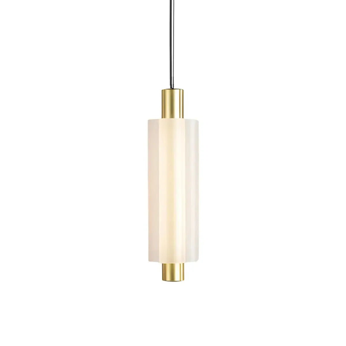 Cylindrical LED Alabaster Pendant Lamp - view 11