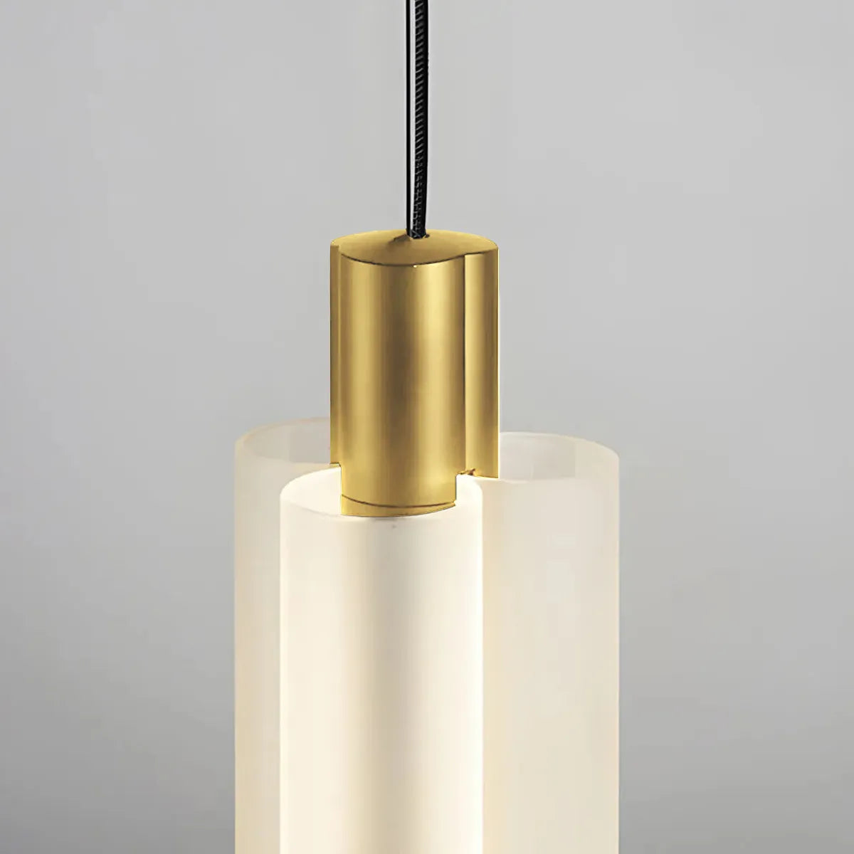 Cylindrical LED Alabaster Pendant Lamp - view 7
