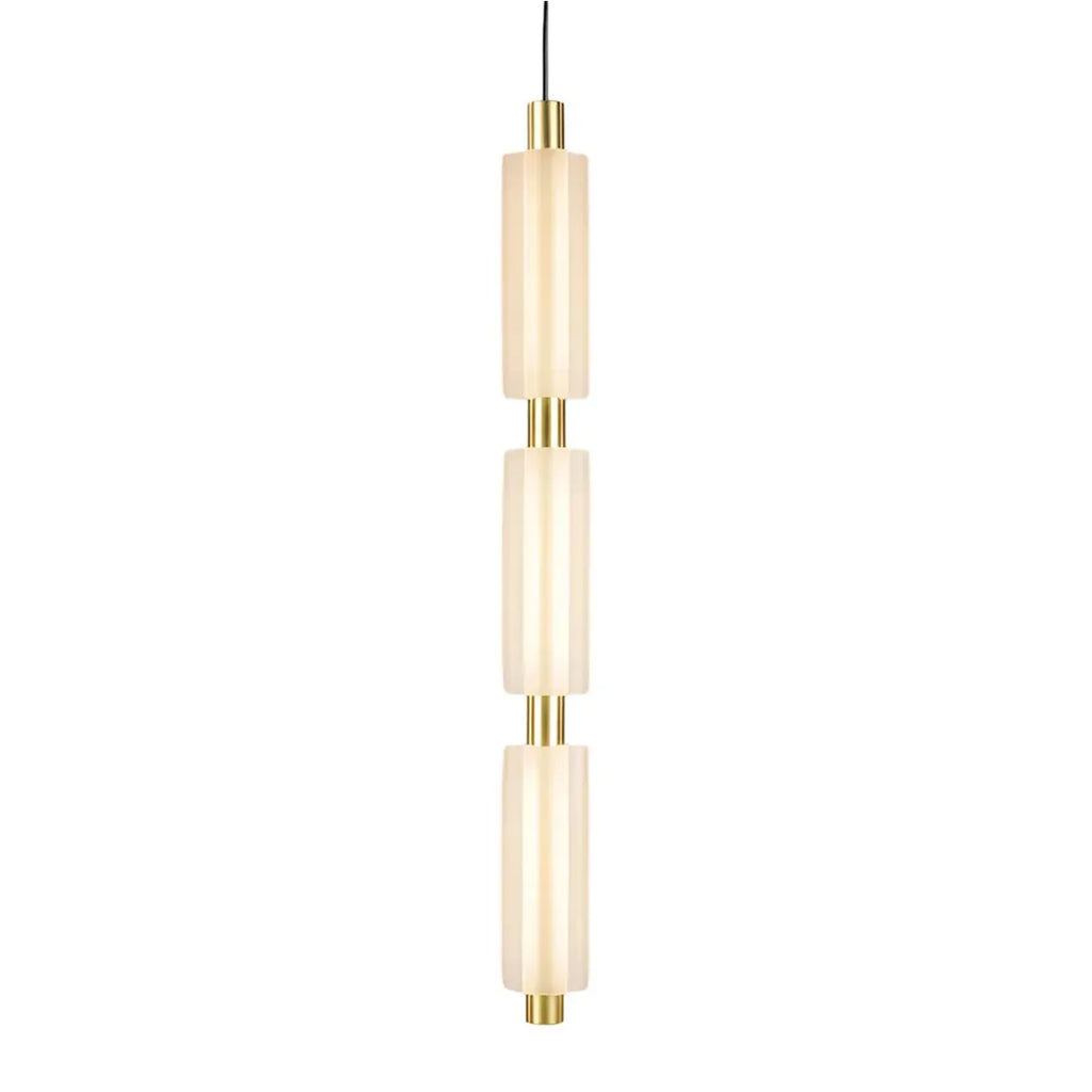 Cylindrical LED Alabaster Pendant Lamp - view 9