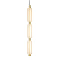Cylindrical LED Alabaster Pendant Lamp - view 9