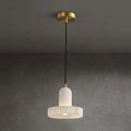 Carrara Alabaster Hat Shaped Pendant - view 1