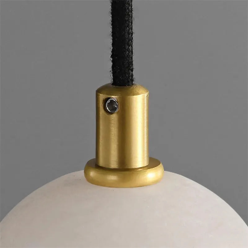 Carrara Alabaster Hat Shaped Pendant - view 5
