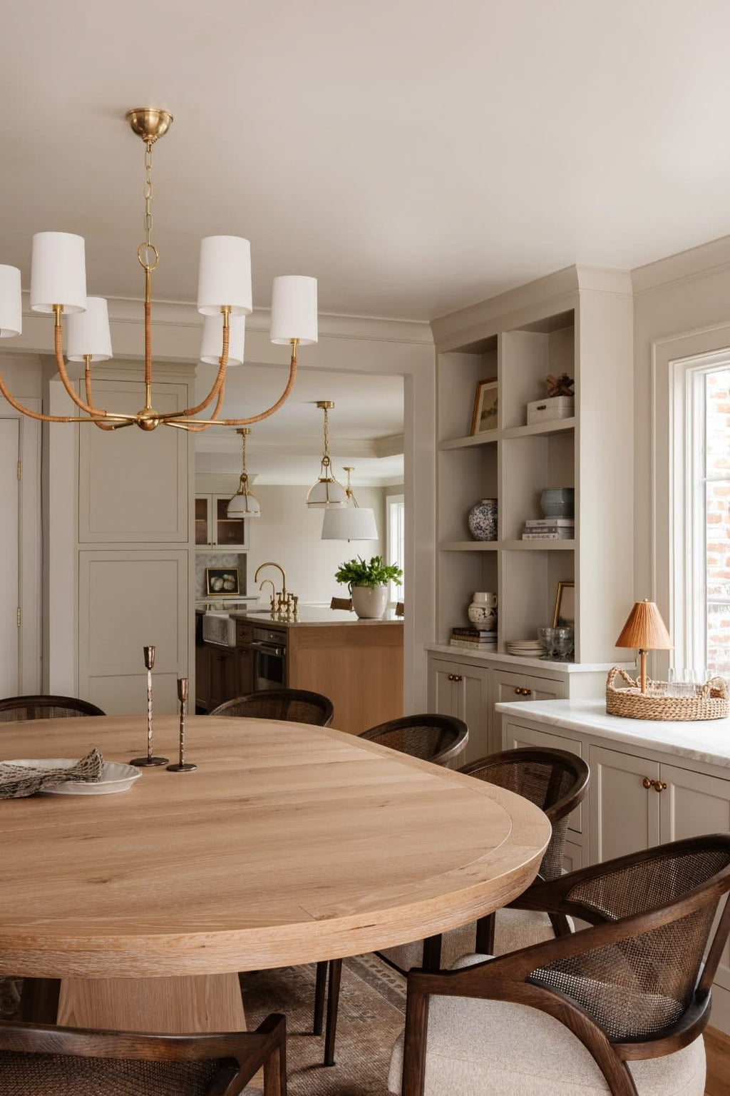 Webson Linen Drum Chandelier - view 5