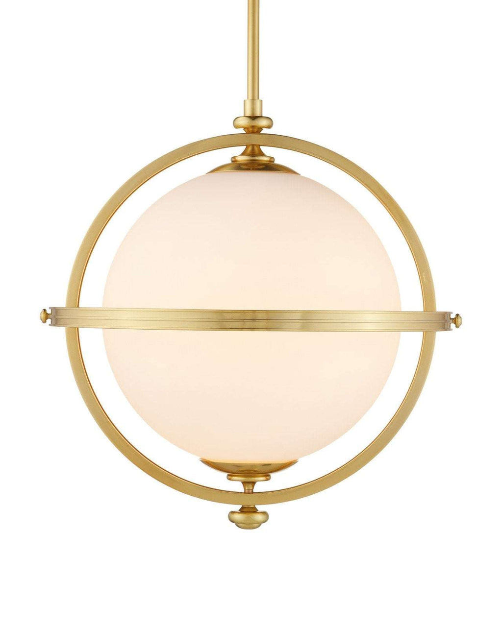 Modern Ring Globe Pendant - view 3