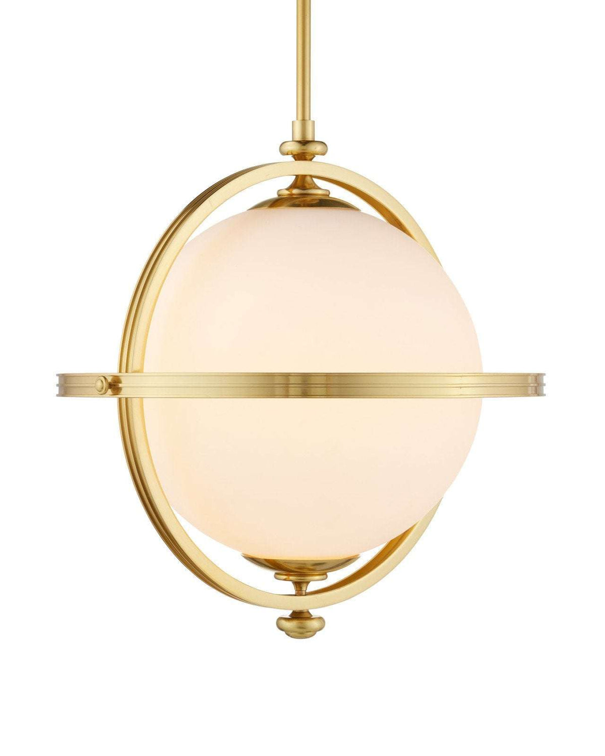 Modern Ring Globe Pendant - view 4