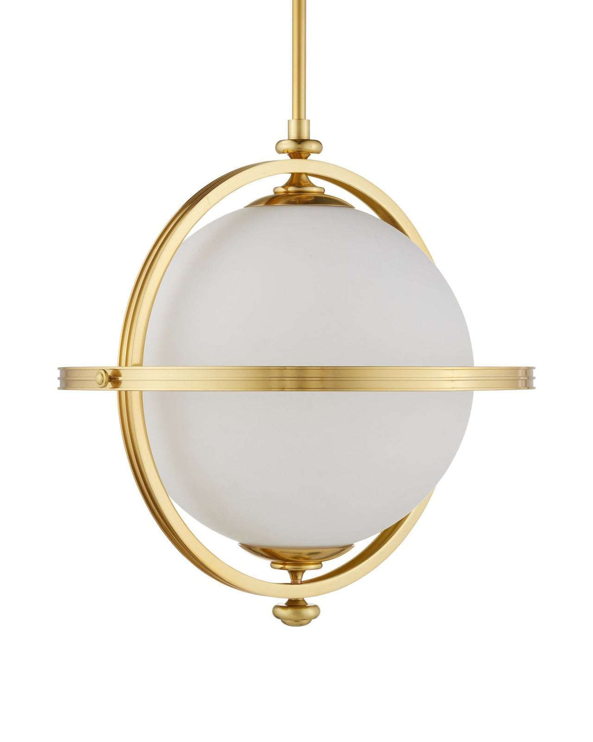 Modern Ring Globe Pendant - view 5