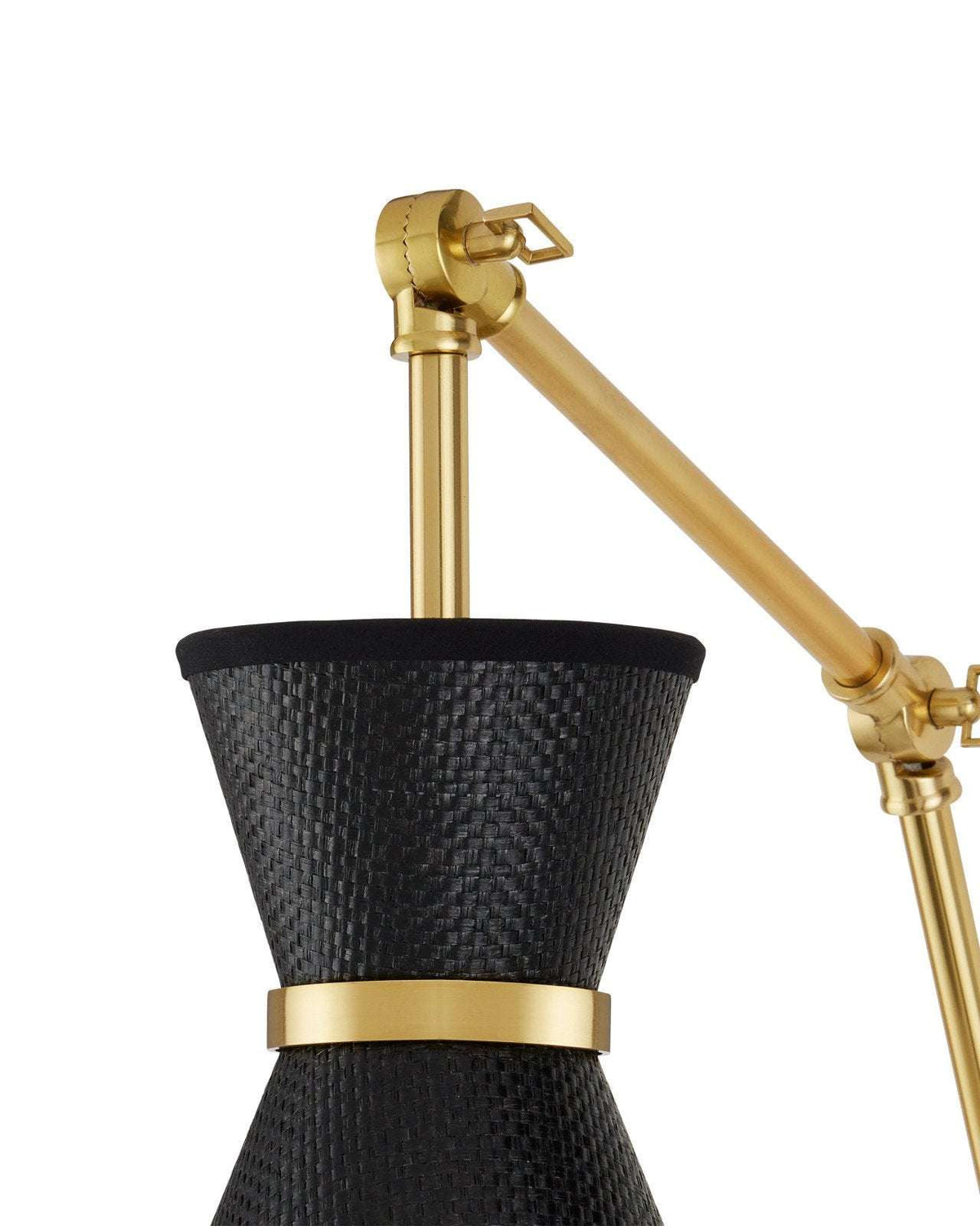Black Cone Shade Wall Sconce — Matte Black Directional Wall Light - view 2
