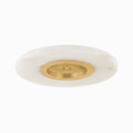 Alto Alabaster Flush Mount Light – Modern Alabaster Ceiling Light - view 1