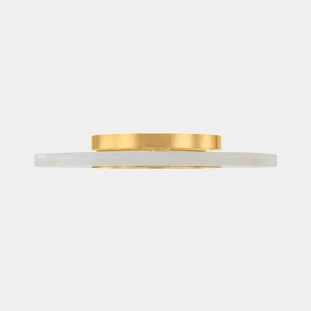 Alto Alabaster Flush Mount Light – Modern Alabaster Ceiling Light - view 7