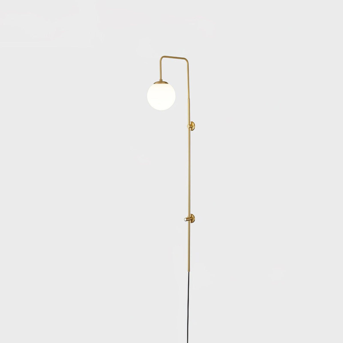 Aurelia Globe Plug-In Vintage Wall Sconce - view 13
