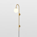 Aurelia Globe Plug-In Vintage Wall Sconce - view 19