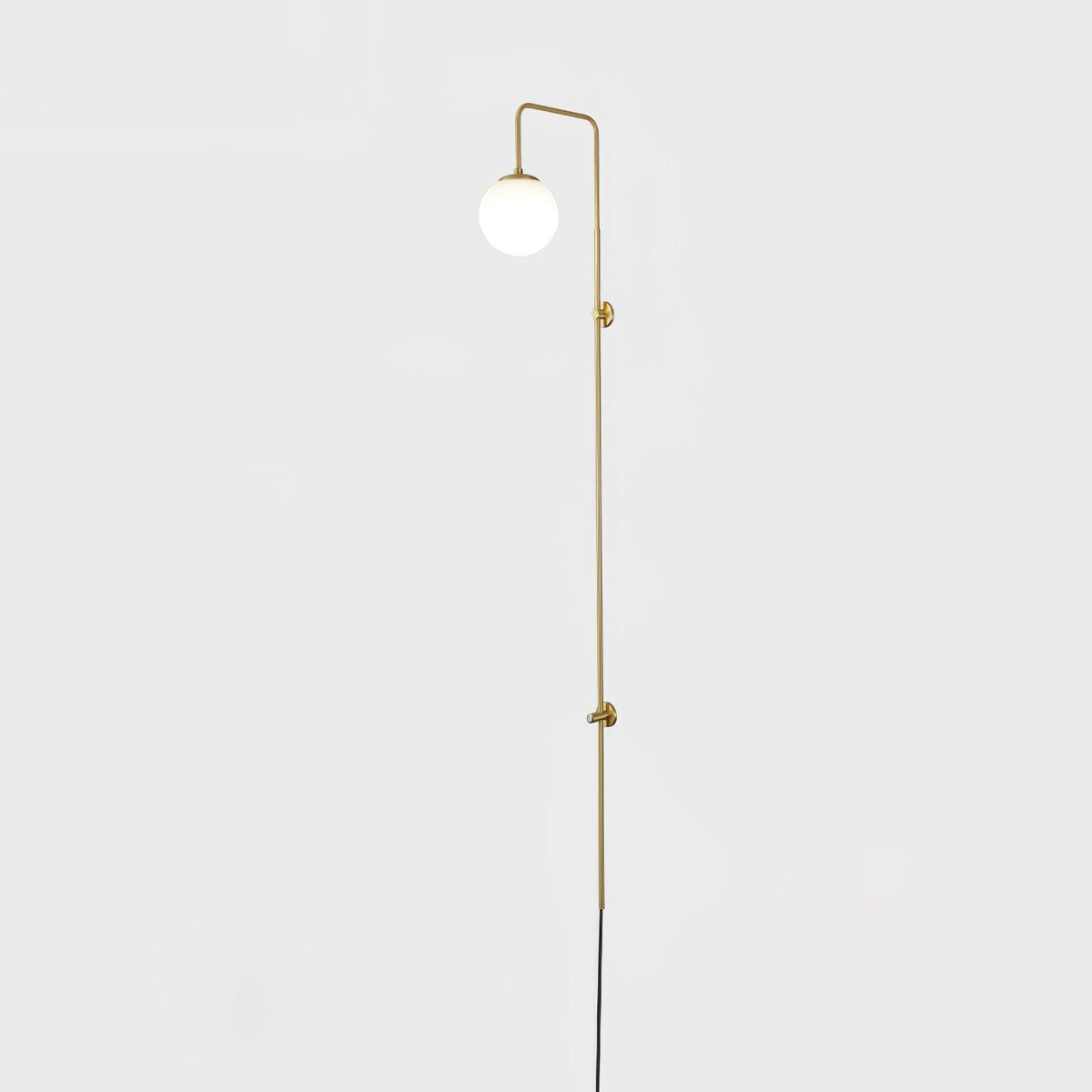 Aurelia Globe Plug-In Vintage Wall Sconce - view 22