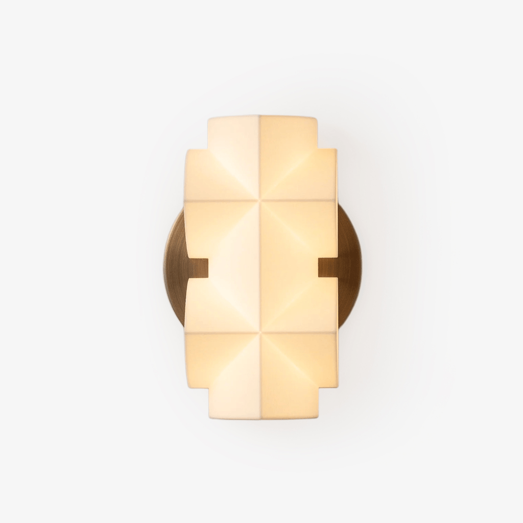 Solara Geometric Wall Sconce - Geometric Wall Lights - view 1