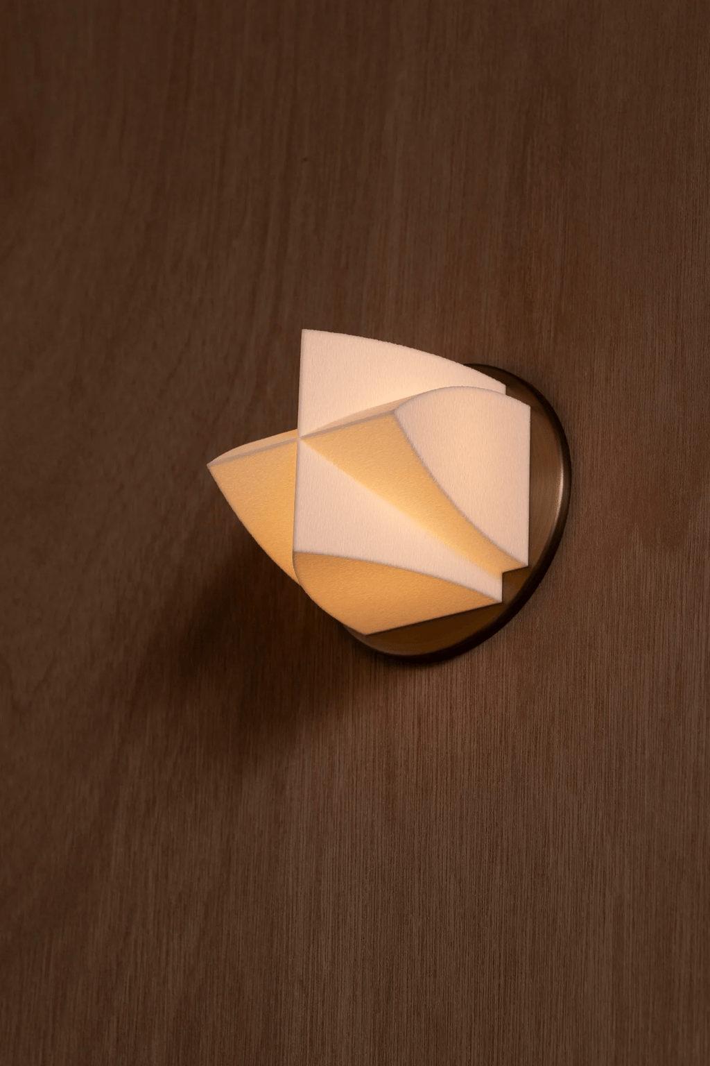 Solara Geometric Wall Sconce - Geometric Wall Lights - view 4