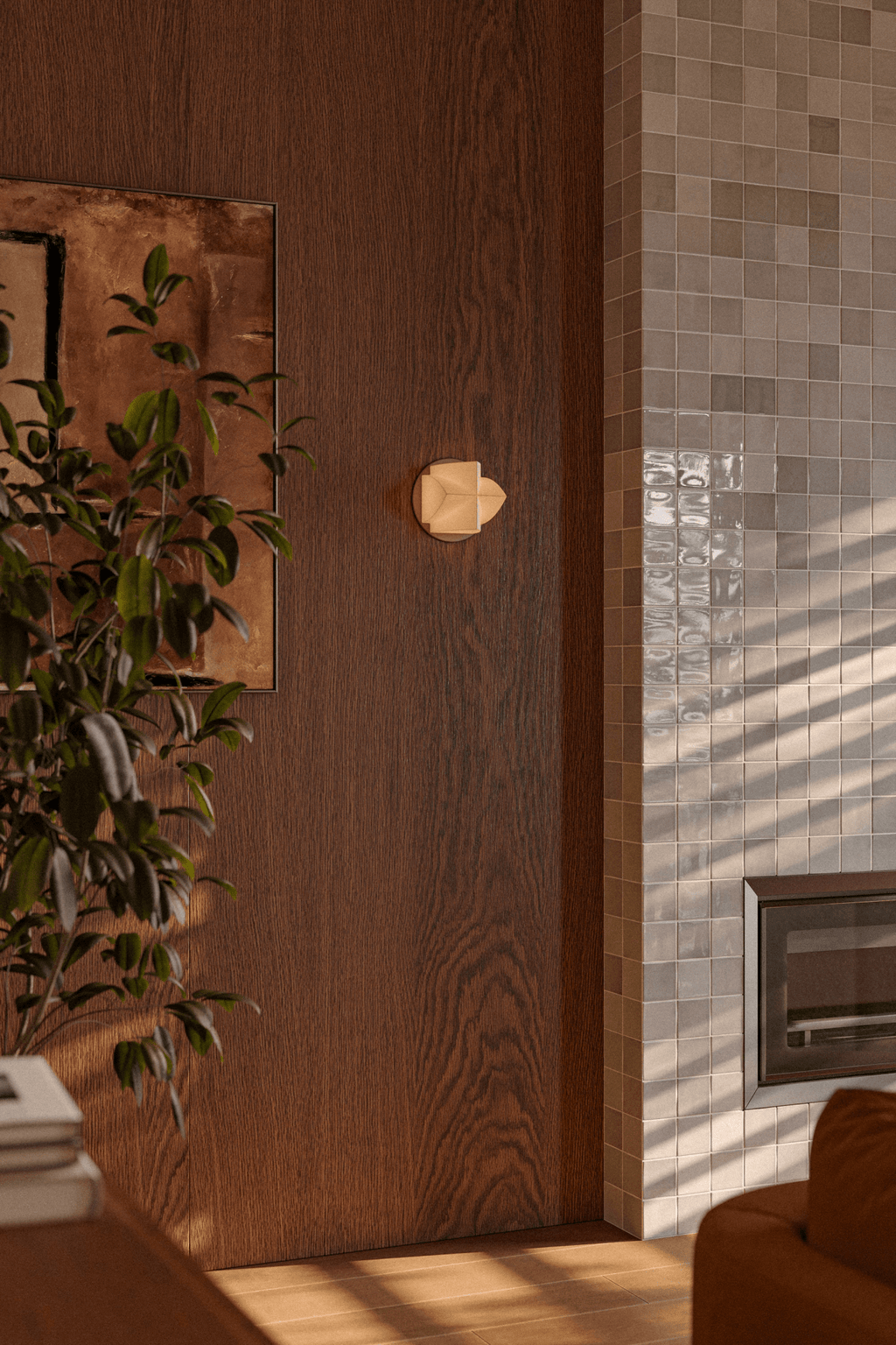 Solara Geometric Wall Sconce - Geometric Wall Lights - view 6
