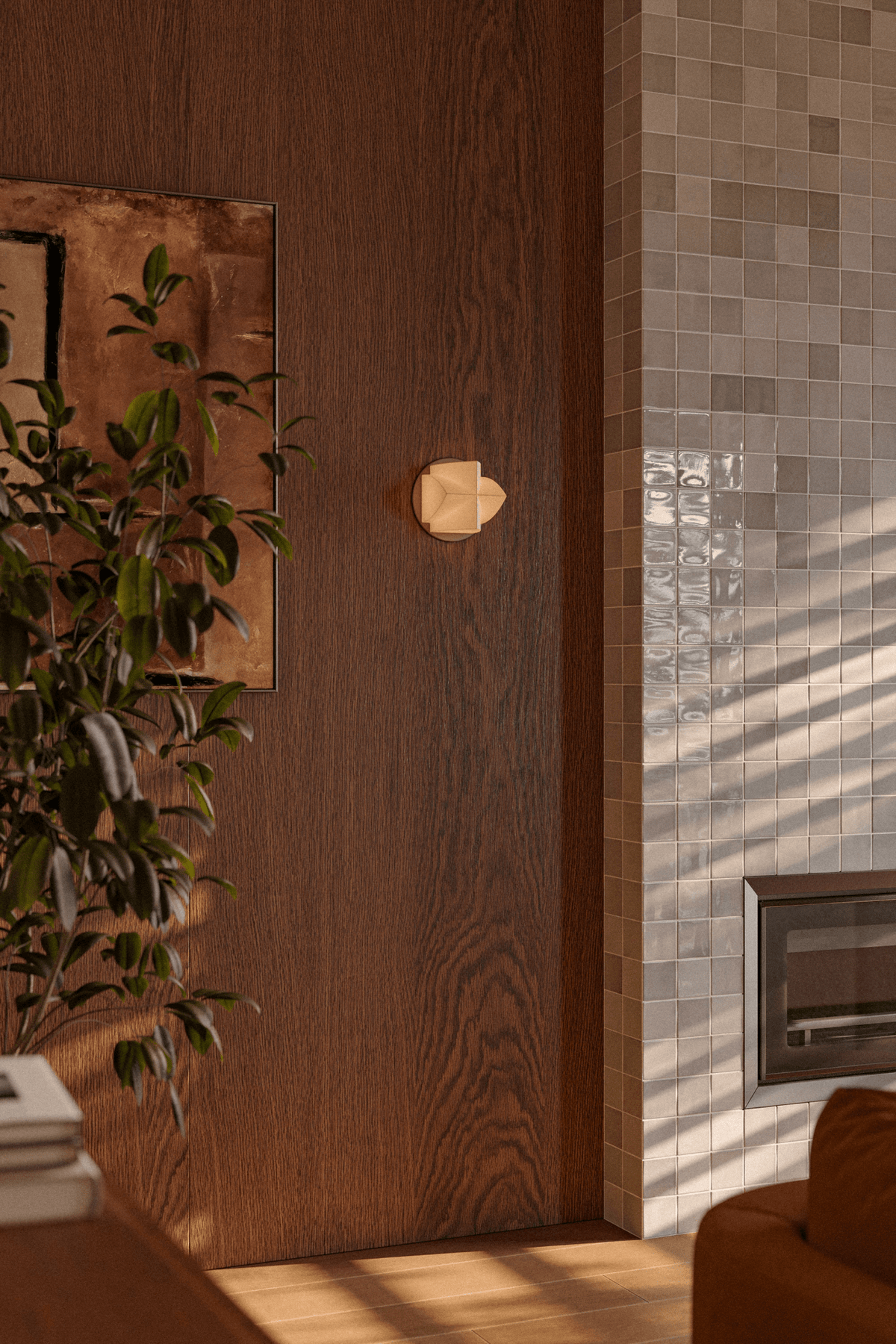 Solara Geometric Wall Sconce - Geometric Wall Lights - view 6