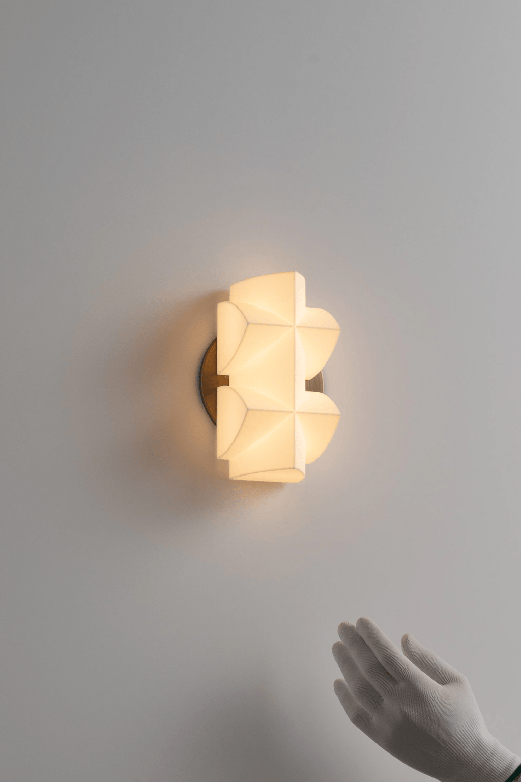 Solara Geometric Wall Sconce - Geometric Wall Lights - view 8