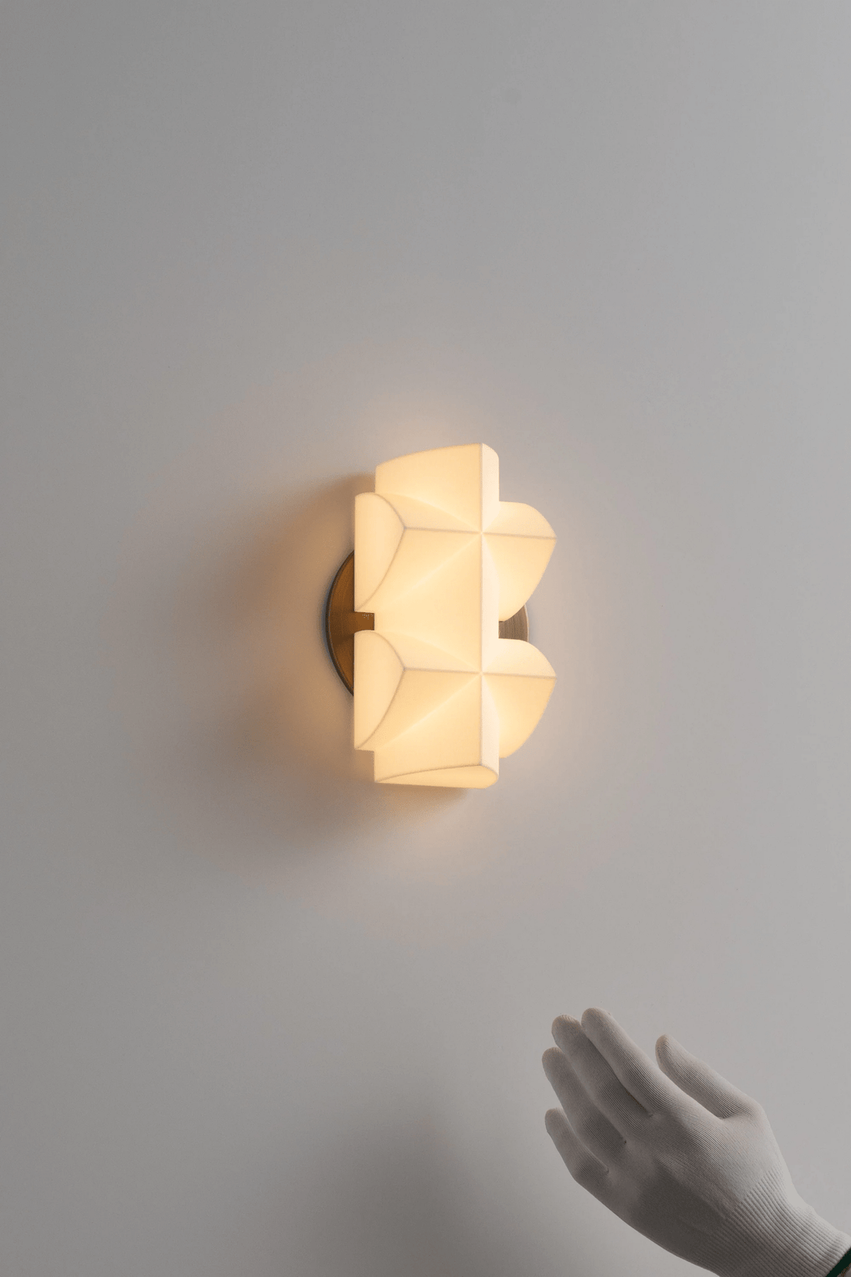Solara Geometric Wall Sconce - Geometric Wall Lights - view 8