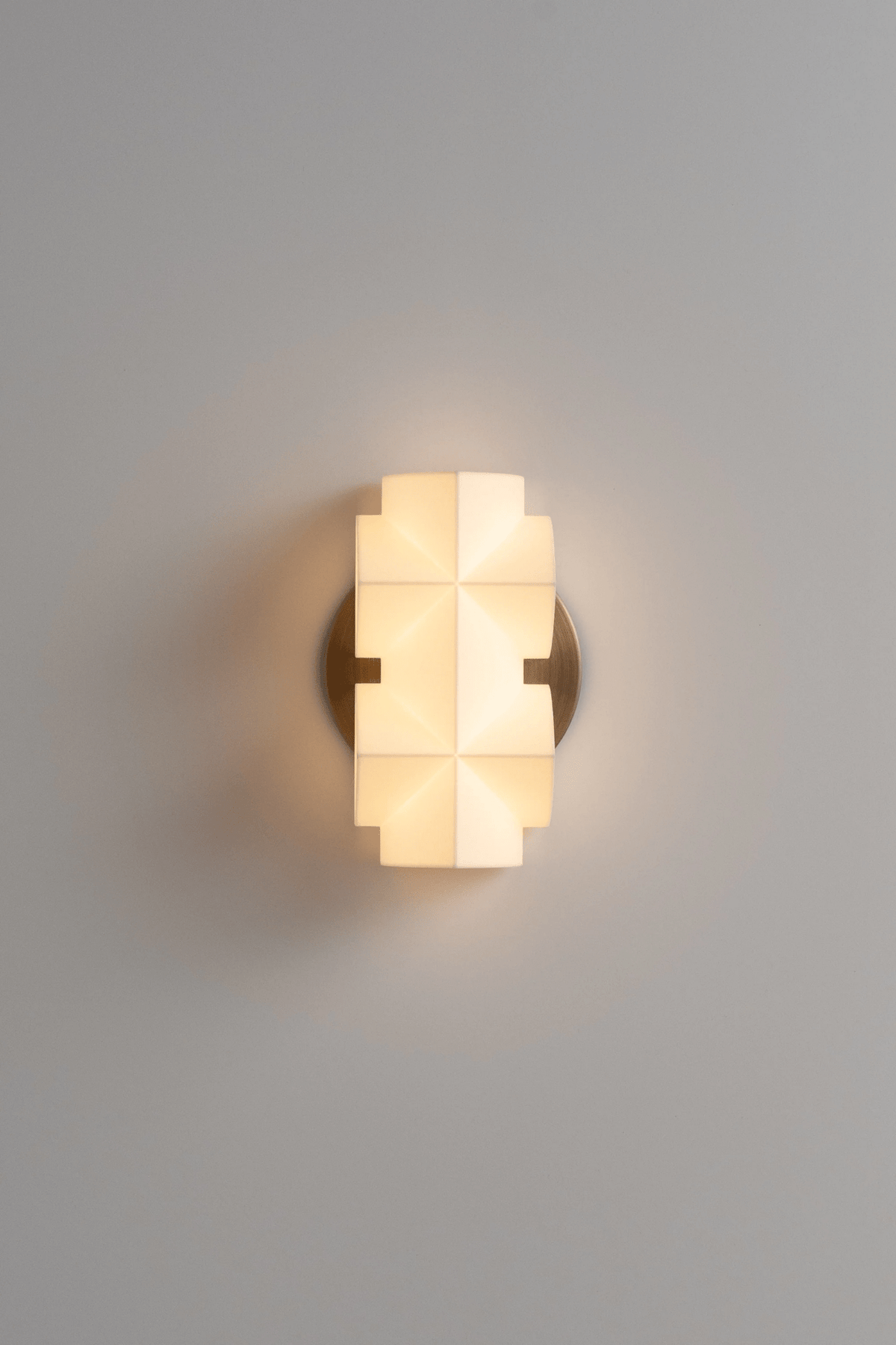 Solara Geometric Wall Sconce - Geometric Wall Lights - view 9