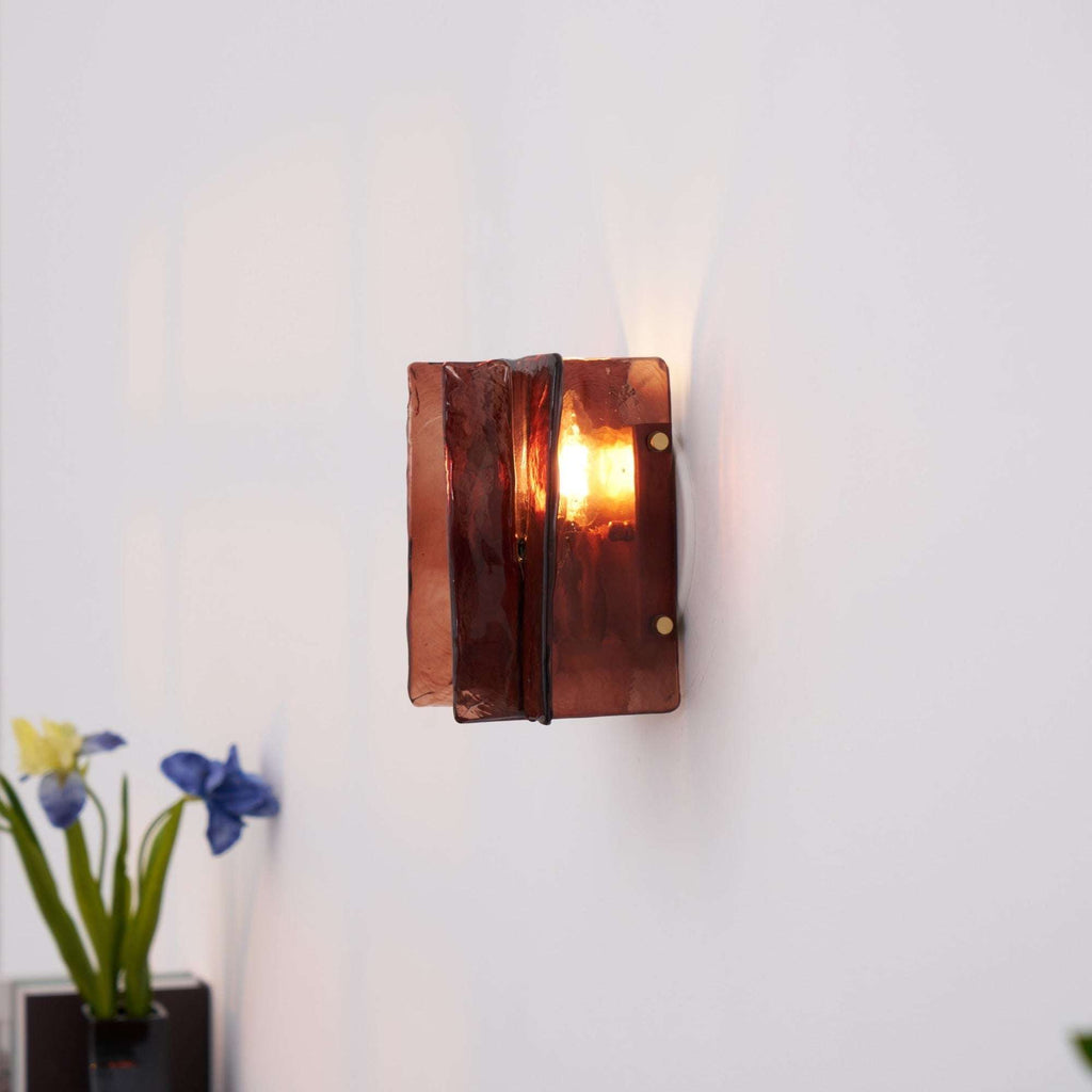 Marcell Refracted Glass Wall Sconce - view 2