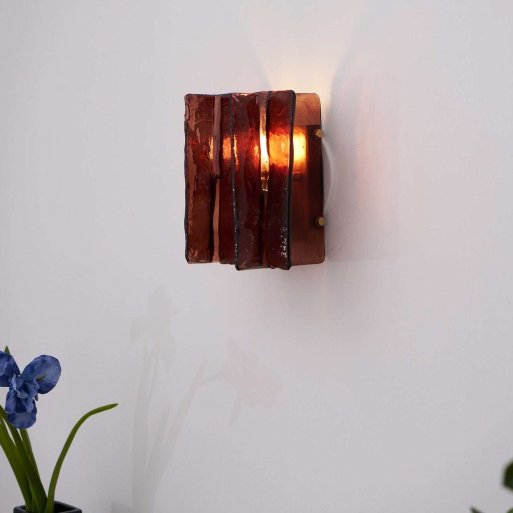 Marcell Refracted Glass Wall Sconce - view 7