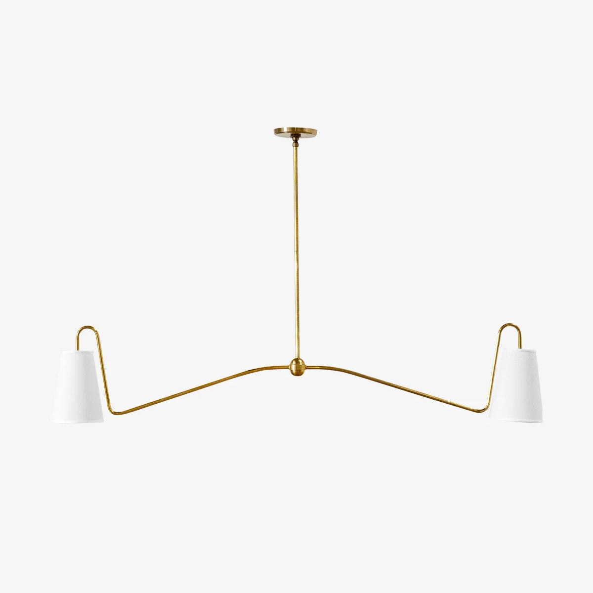 Jonas Linear Chandelier with Warm Distributed Glow - view 1