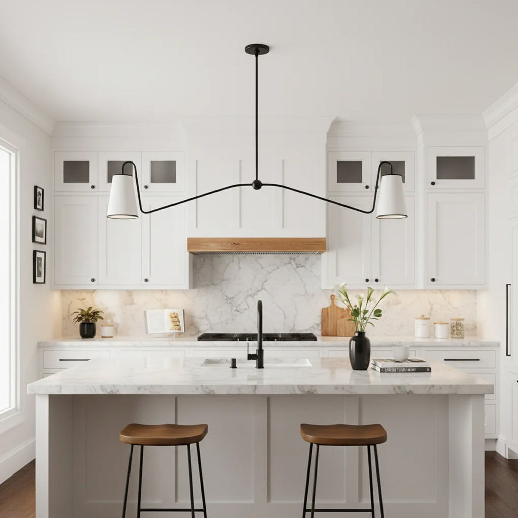 Jonas Linear Chandelier with Warm Distributed Glow - view 4