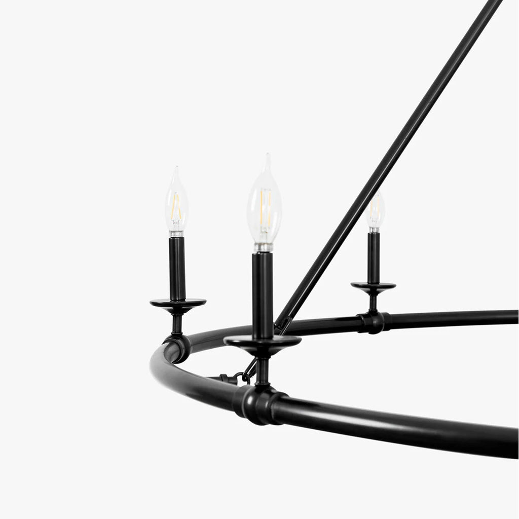 Aurelia Ring Chandelier - Modern LED Ring Chandelier - view 5
