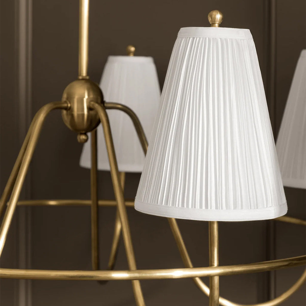 Georgiana Pleated Chandelier - view 3