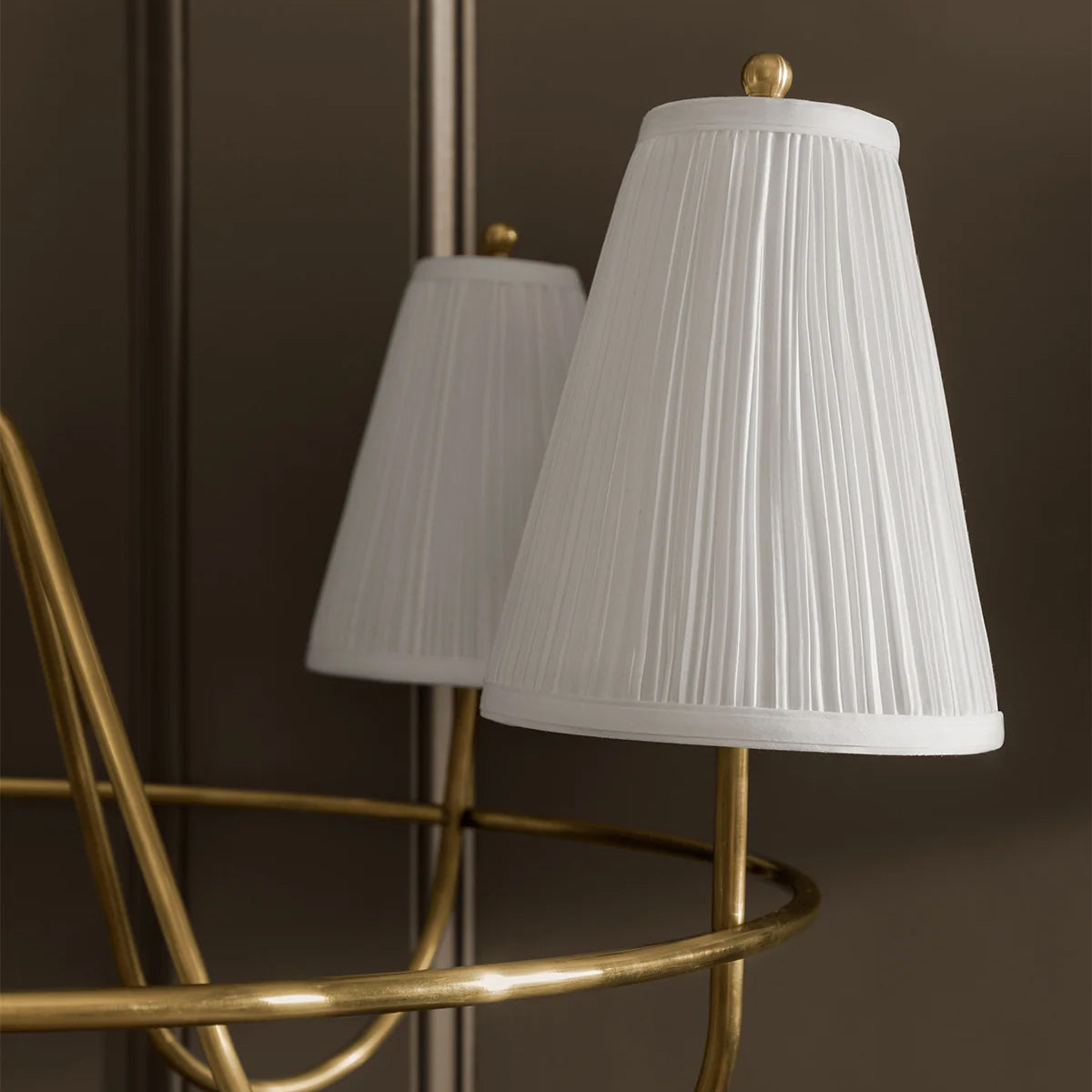 Georgiana Pleated Chandelier - view 4