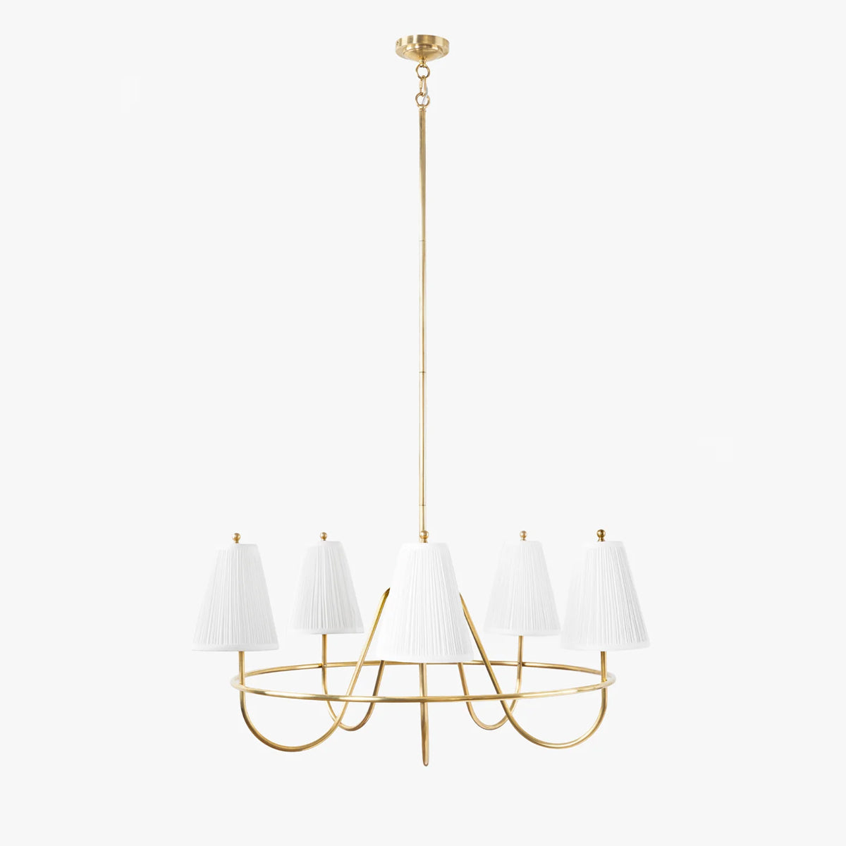 Georgiana Pleated Chandelier - view 5