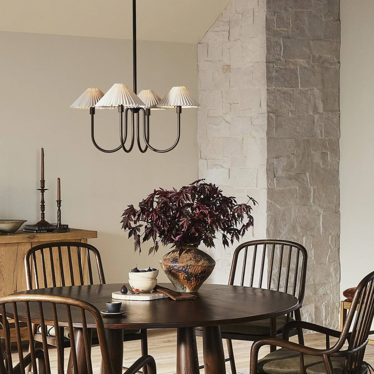 Ashby English Countryside Chandelier with Warm Glow - view 2