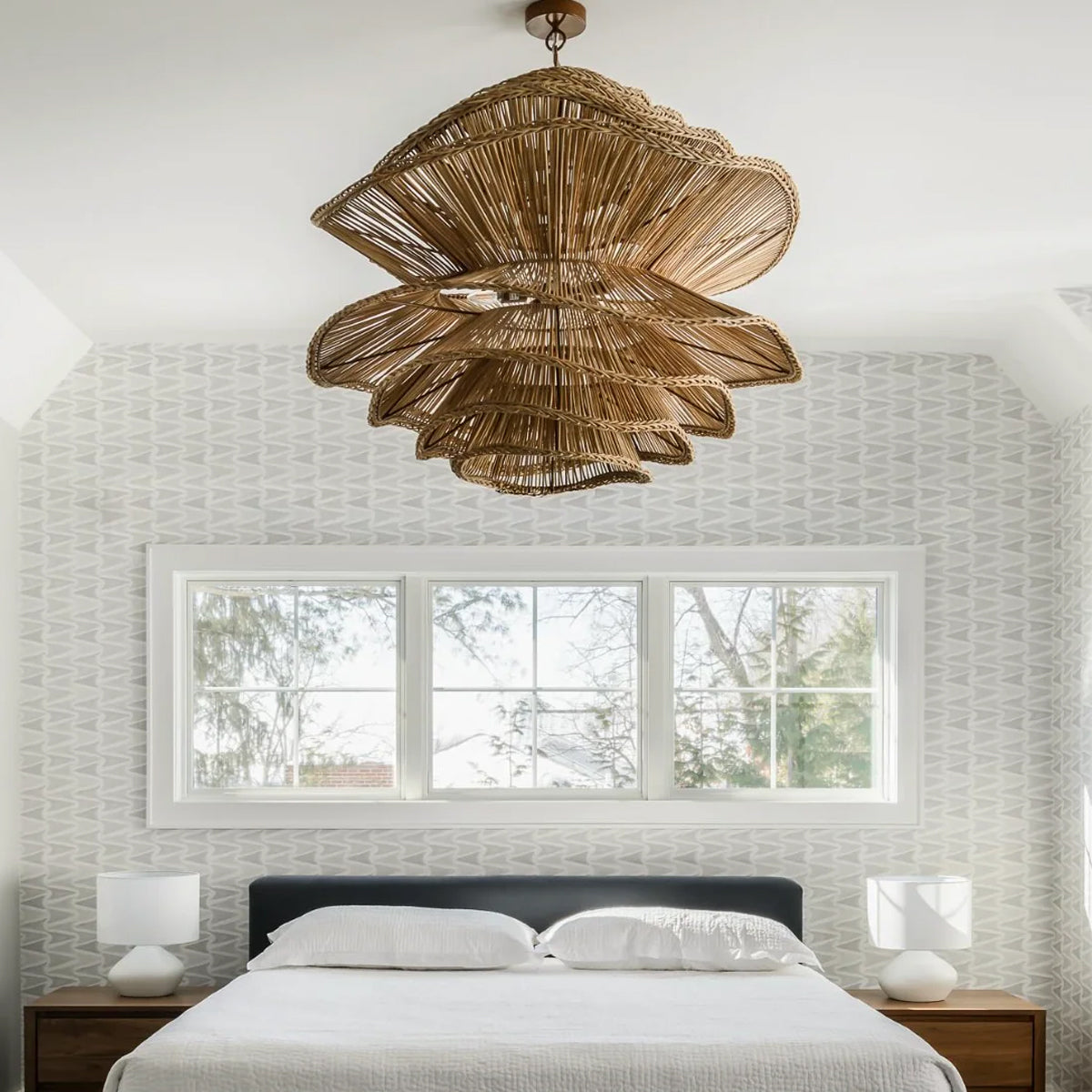 Alondra Chandelier Rattan Light - view 4