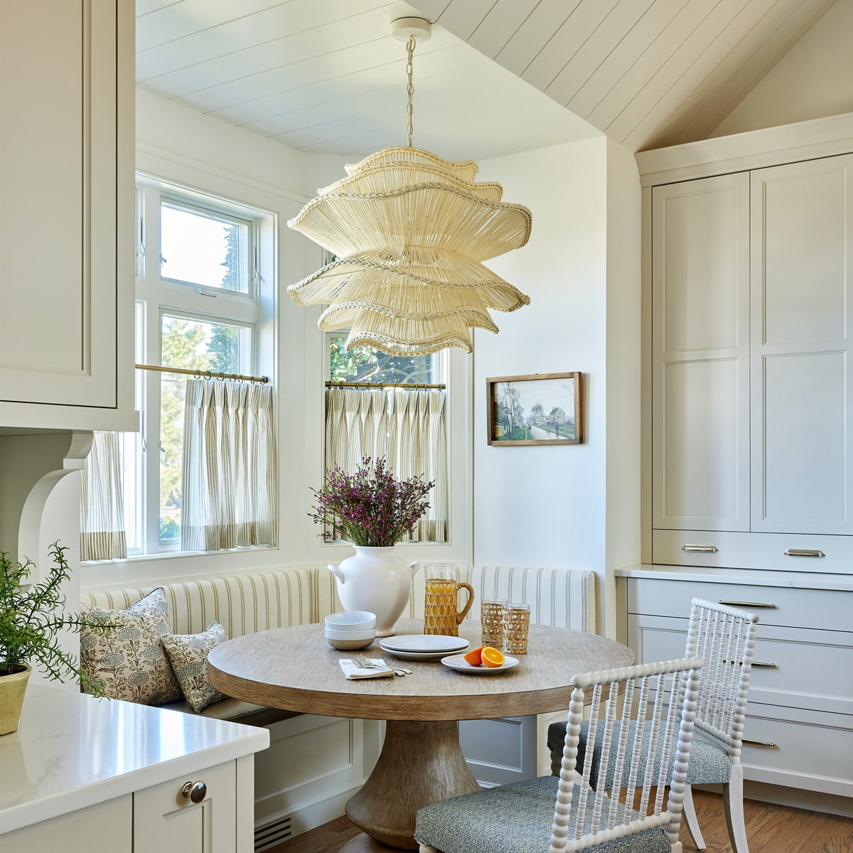 Alondra Chandelier Rattan Light - view 6