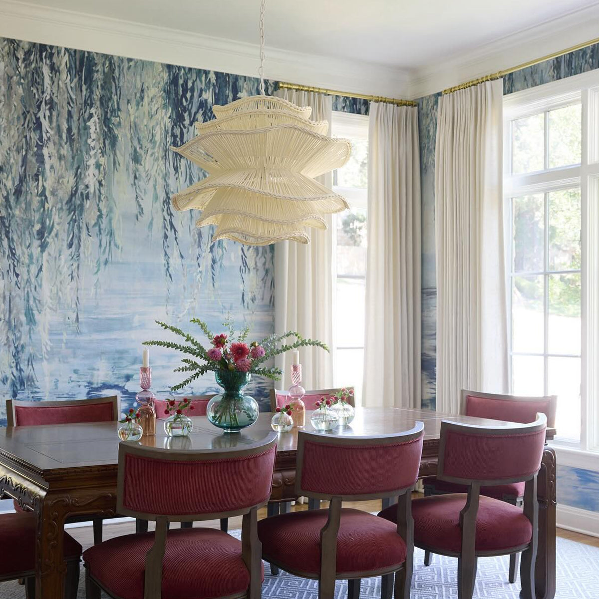Alondra Chandelier Rattan Light - view 9