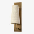 Irving Sconce- Aged Brass Vanity Sconce, Vintage-Inspired Wall Light - view 1