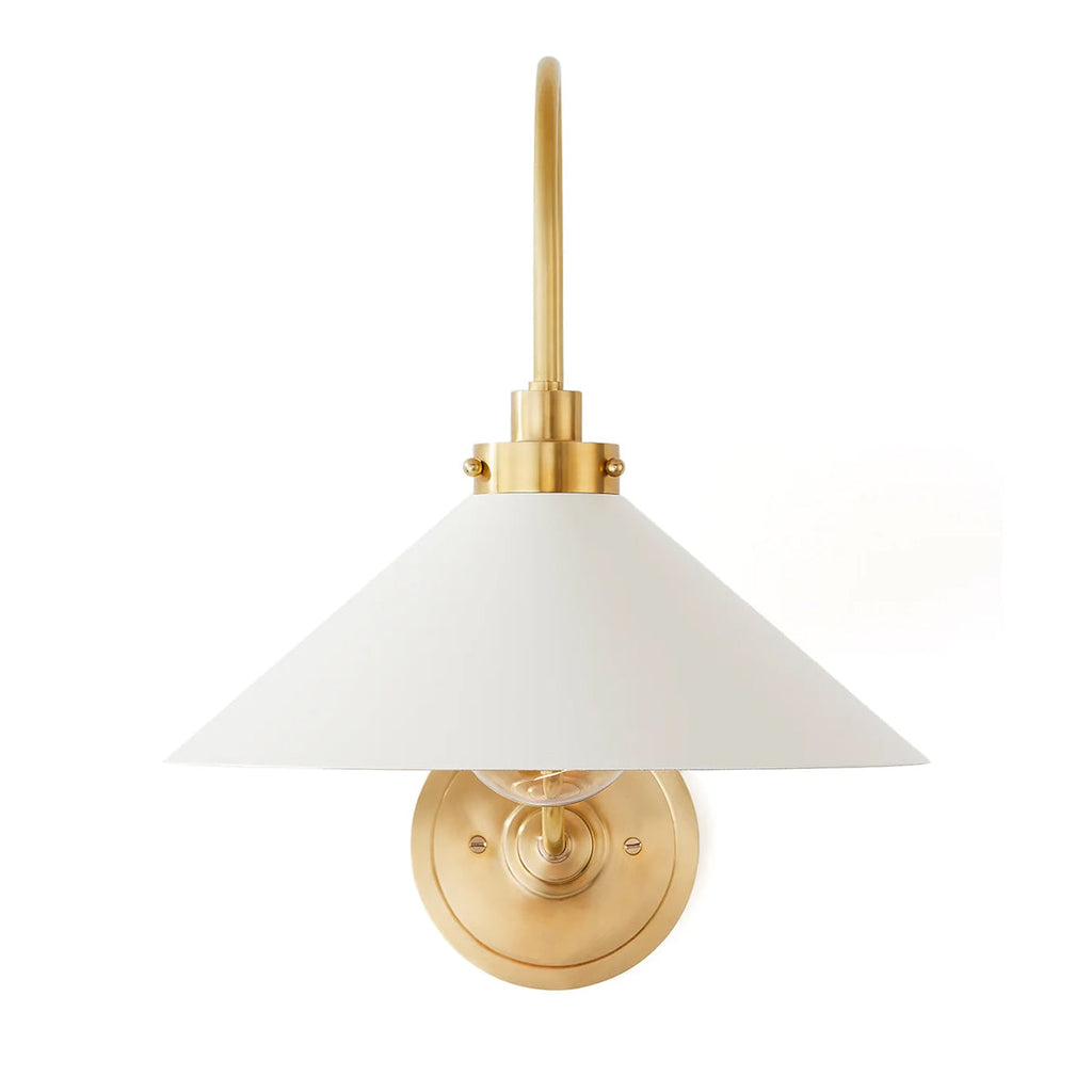 Clivedon Aged Brass Globe Bathroom Vanity Sconce - view 14