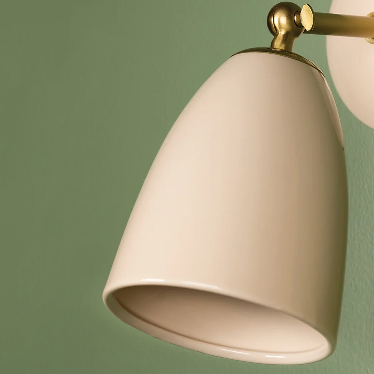 Kirsten Fluted Glass Wall Sconce - view 9